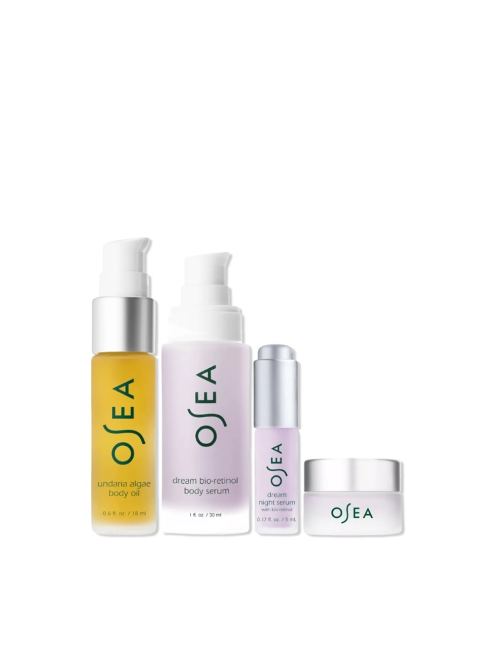 Sea Skincare Quartet — Yellow, White & Lavender Hydration Set